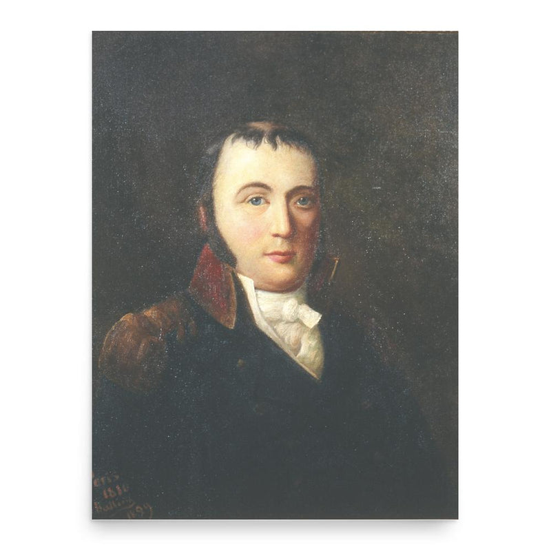 Andreas Michael Heiberg poster print, in size 18x24 inches.