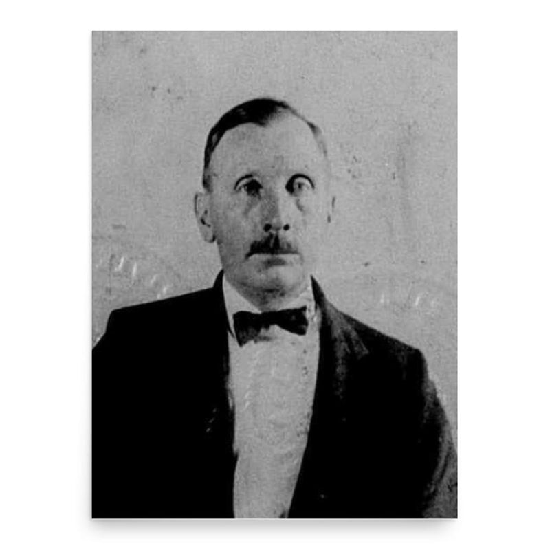 Andreas Nilsen Rygg poster print, in size 18x24 inches.