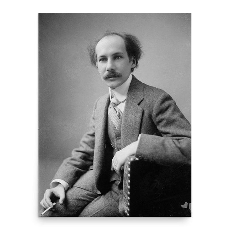 Andrei Bely poster print, in size 18x24 inches.