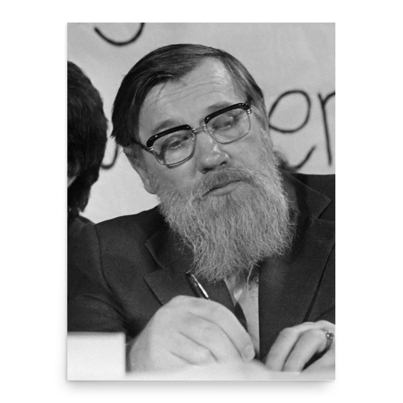 Andrei Sinyavsky poster print, in size 18x24 inches.