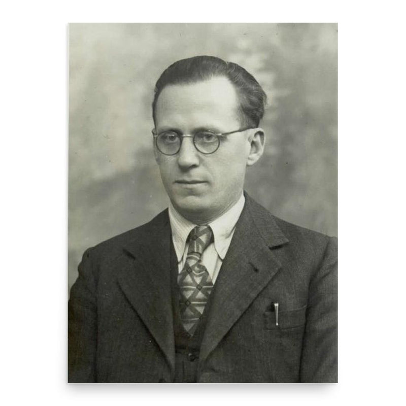 Andrej Budal poster print, in size 18x24 inches.