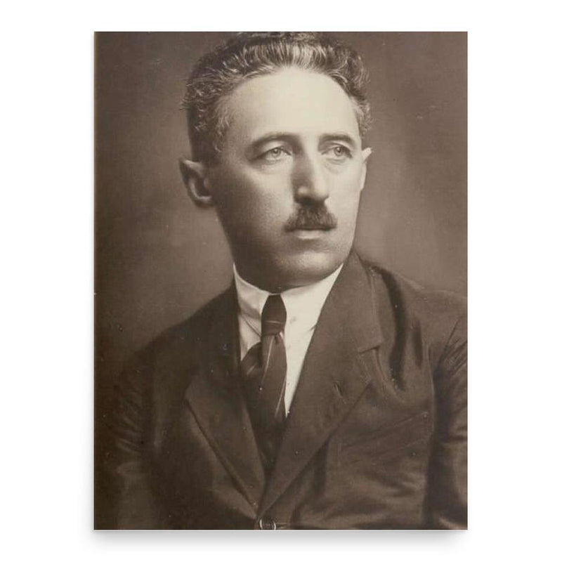 Andrej Gosar poster print, in size 18x24 inches.