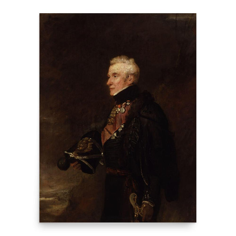 Andrew Barnard poster print, in size 18x24 inches.