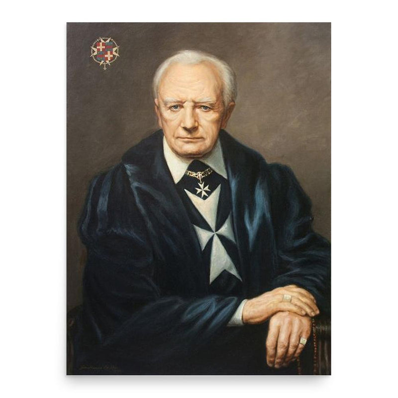 Andrew Bertie poster print, in size 18x24 inches.