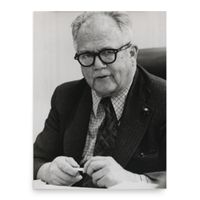 Andrew Biemiller poster print, in size 18x24 inches.