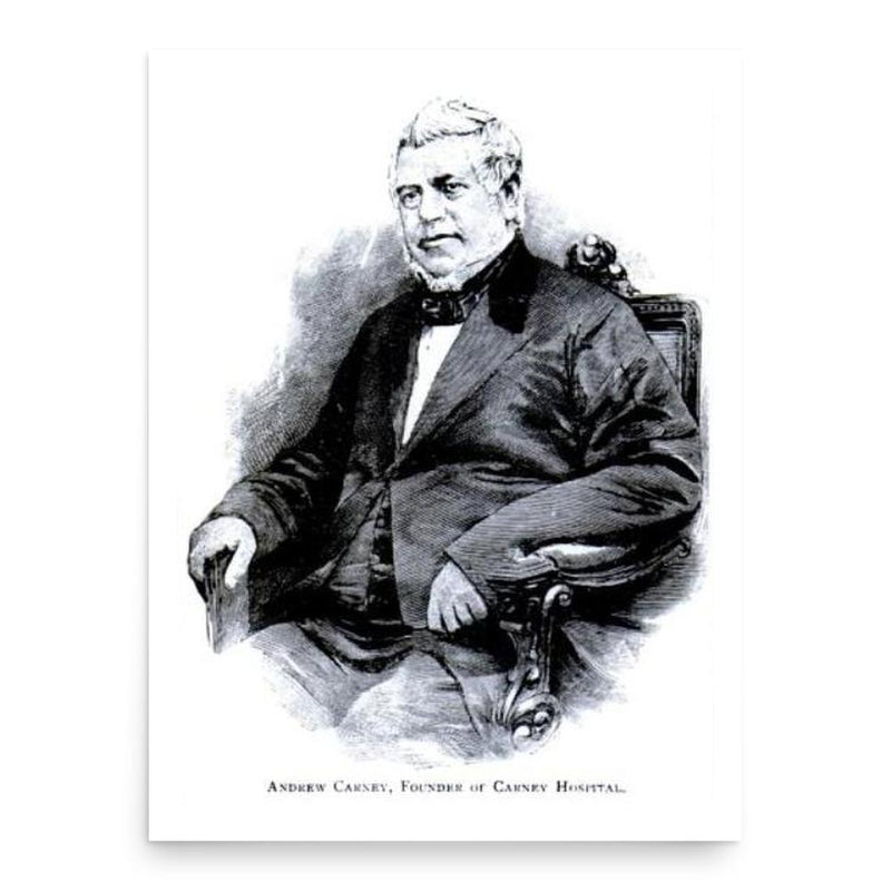 Andrew Carney poster print, in size 18x24 inches.