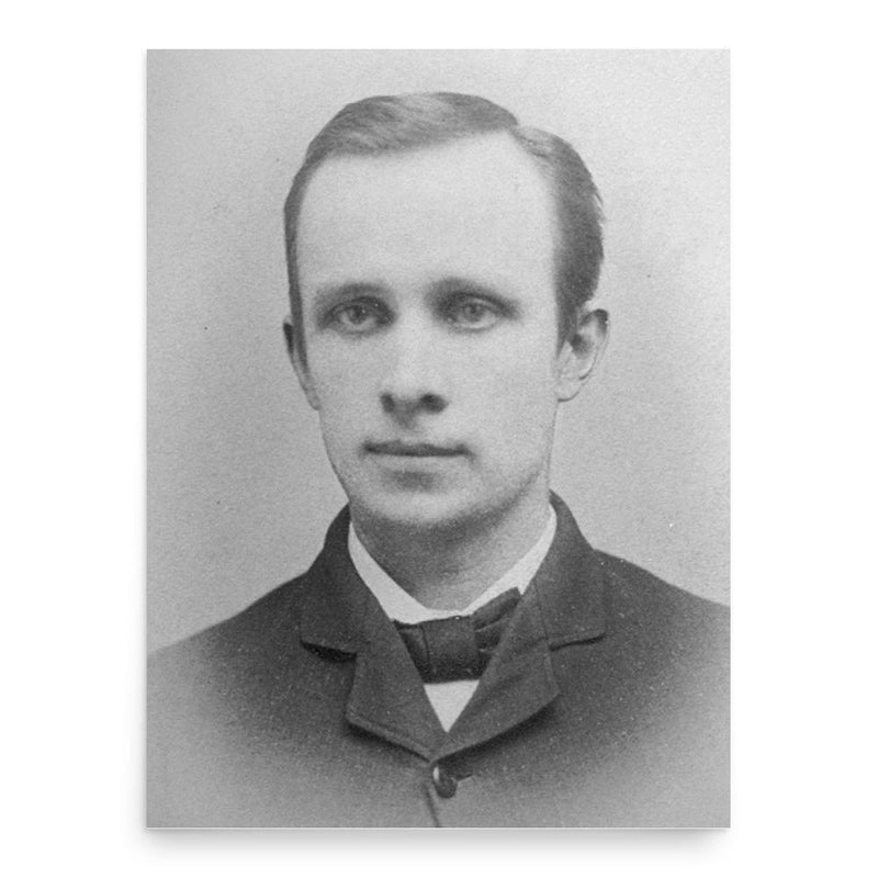 Andrew Clemens poster print, in size 18x24 inches.