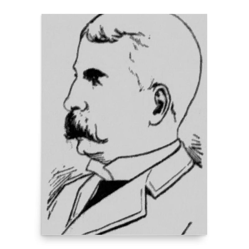 Andrew Coyle Bradley poster print, in size 18x24 inches.