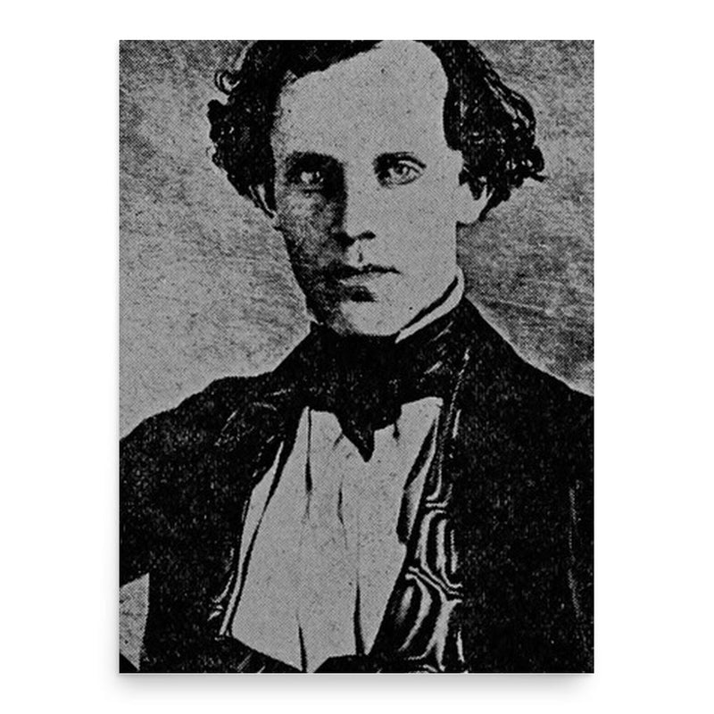 Andrew DeWitt Bruyn poster print, in size 18x24 inches.