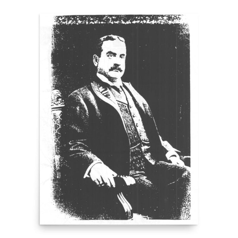 Andrew Freedman poster print, in size 18x24 inches.