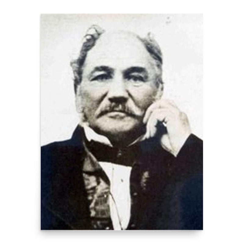 Andrew Geddes Bain poster print, in size 18x24 inches.