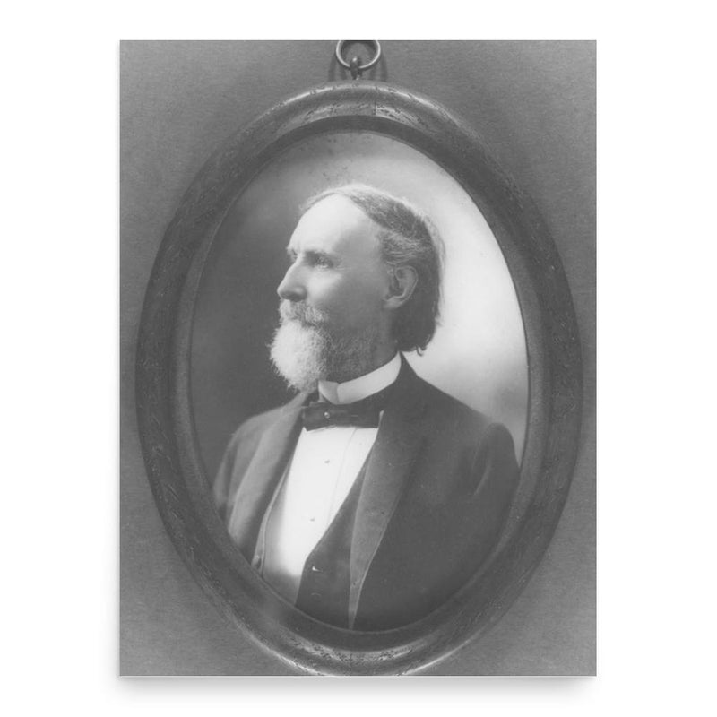 Andrew Glassell poster print, in size 18x24 inches.