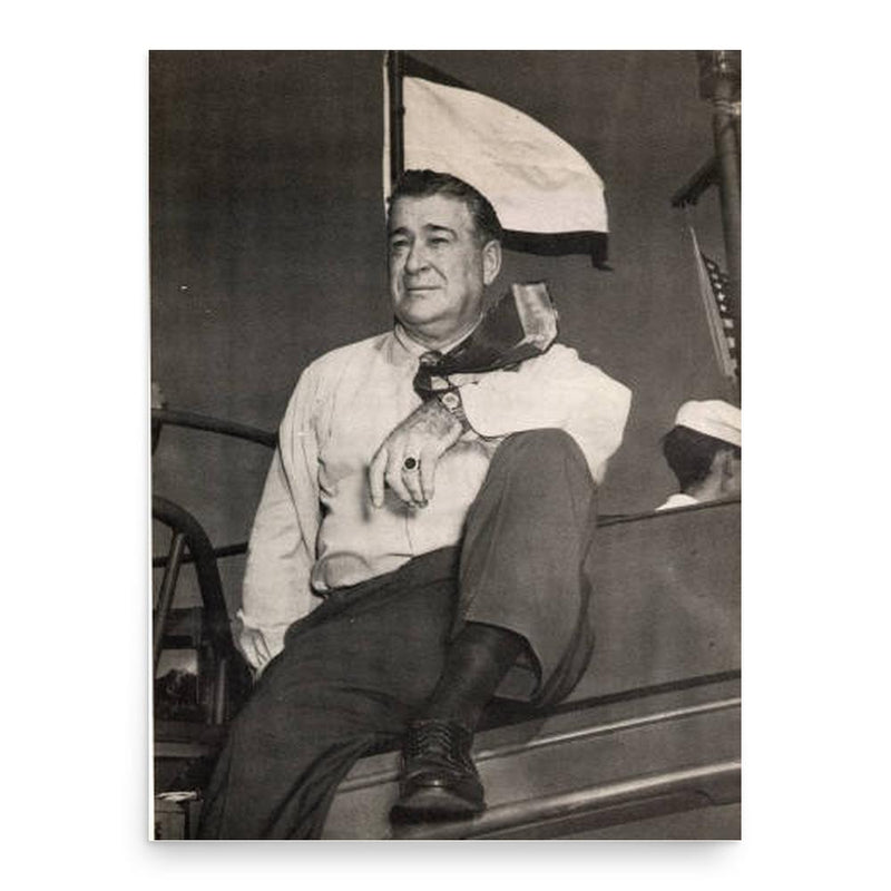 Andrew Higgins poster print, in size 18x24 inches.