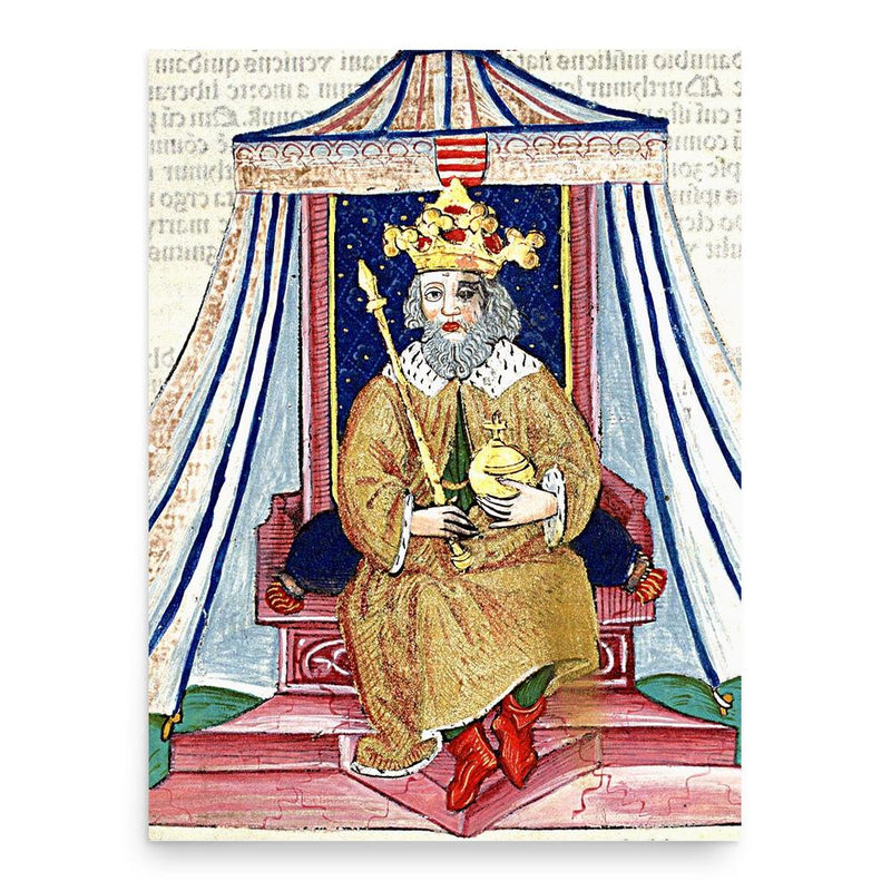 Andrew I of Hungary poster print, in size 18x24 inches.