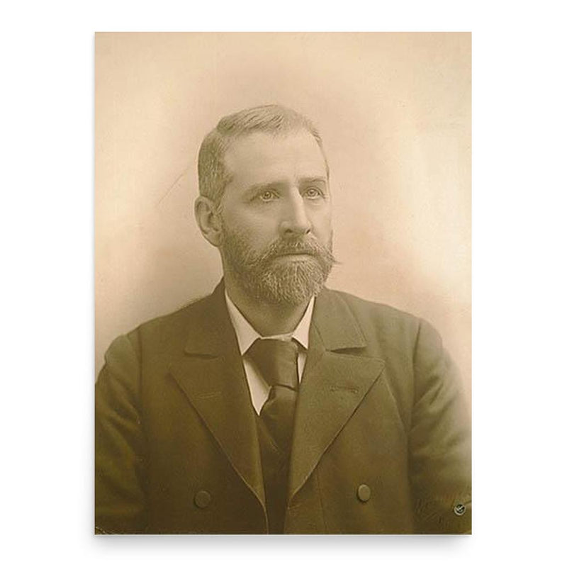 Andrew Inglis Clark poster print, in size 18x24 inches.