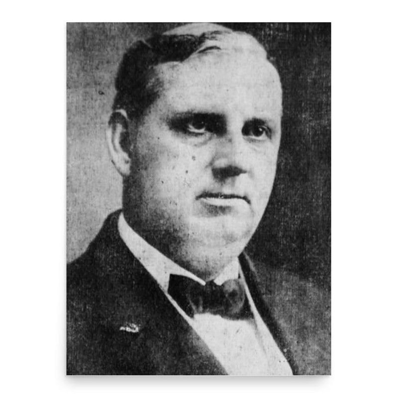 Andrew Jackson Kirk poster print, in size 18x24 inches.