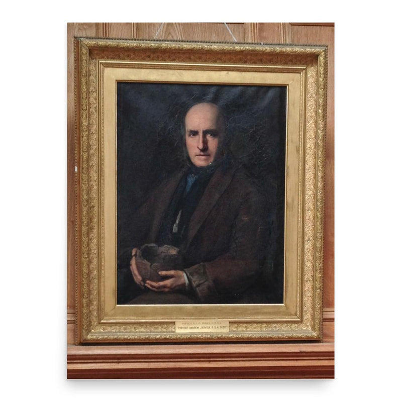 Andrew Jervise poster print, in size 18x24 inches.