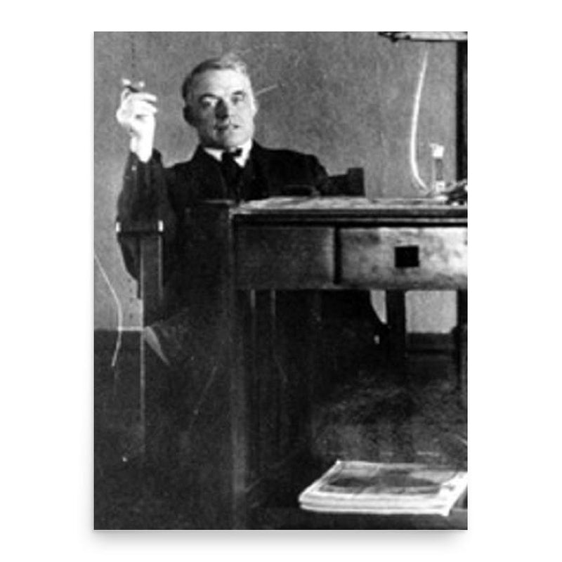 Andrew Kehoe poster print, in size 18x24 inches.