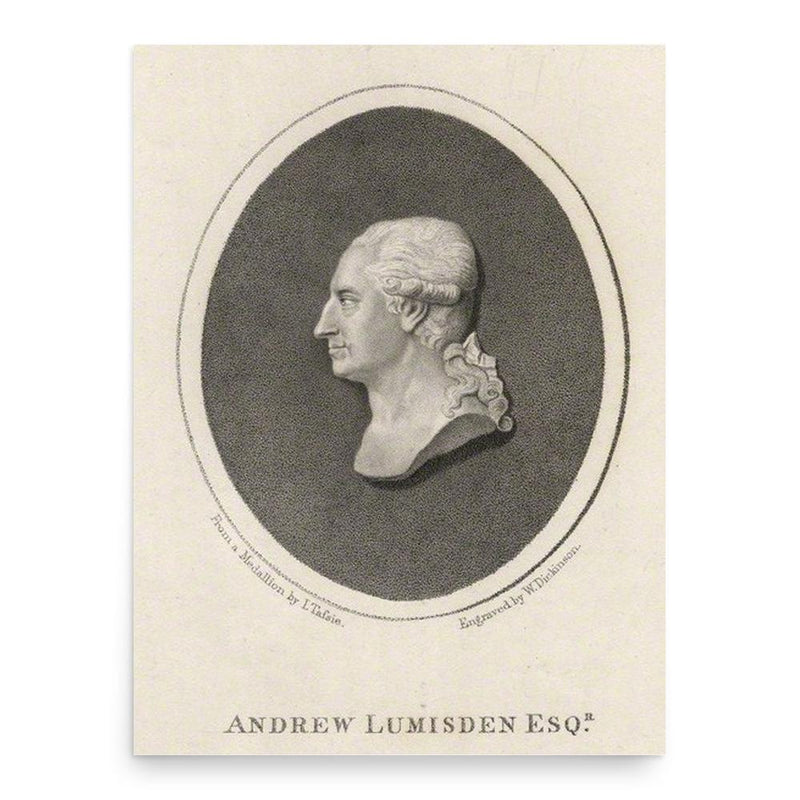 Andrew Lumisden poster print, in size 18x24 inches.