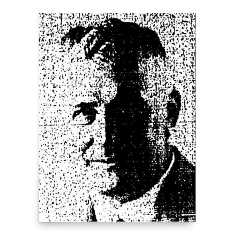 Andrew Lusk Shields poster print, in size 18x24 inches.