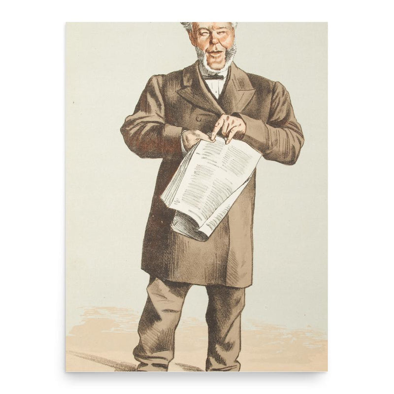 Andrew Lusk poster print, in size 18x24 inches.