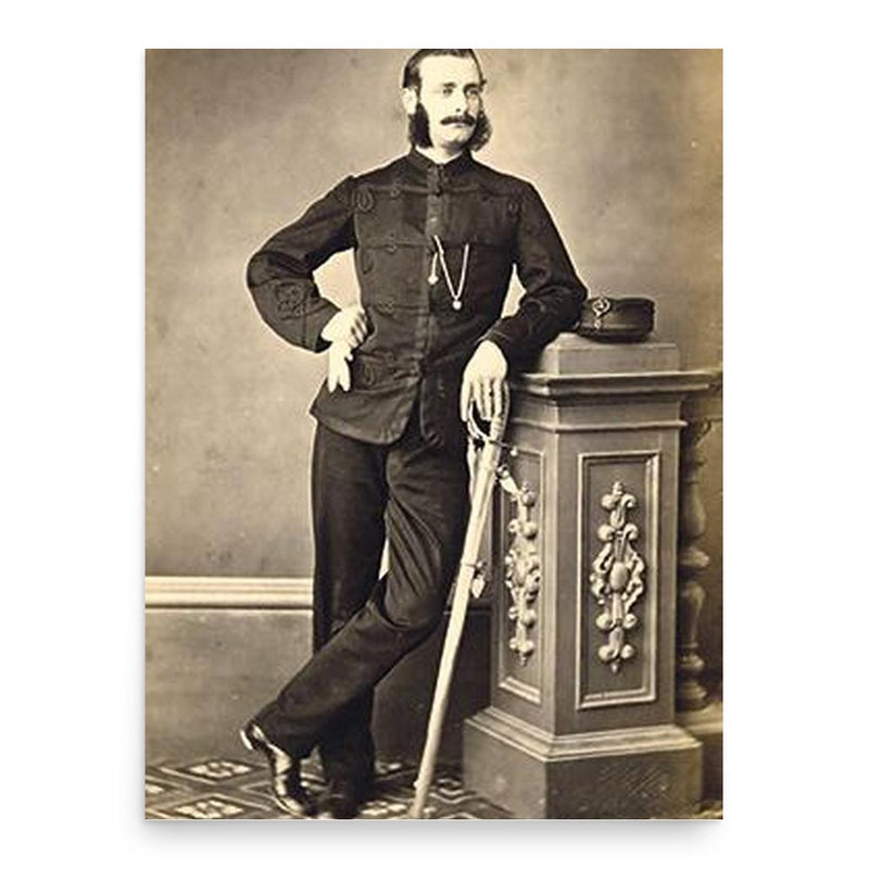 Andrew Moynihan poster print, in size 18x24 inches.