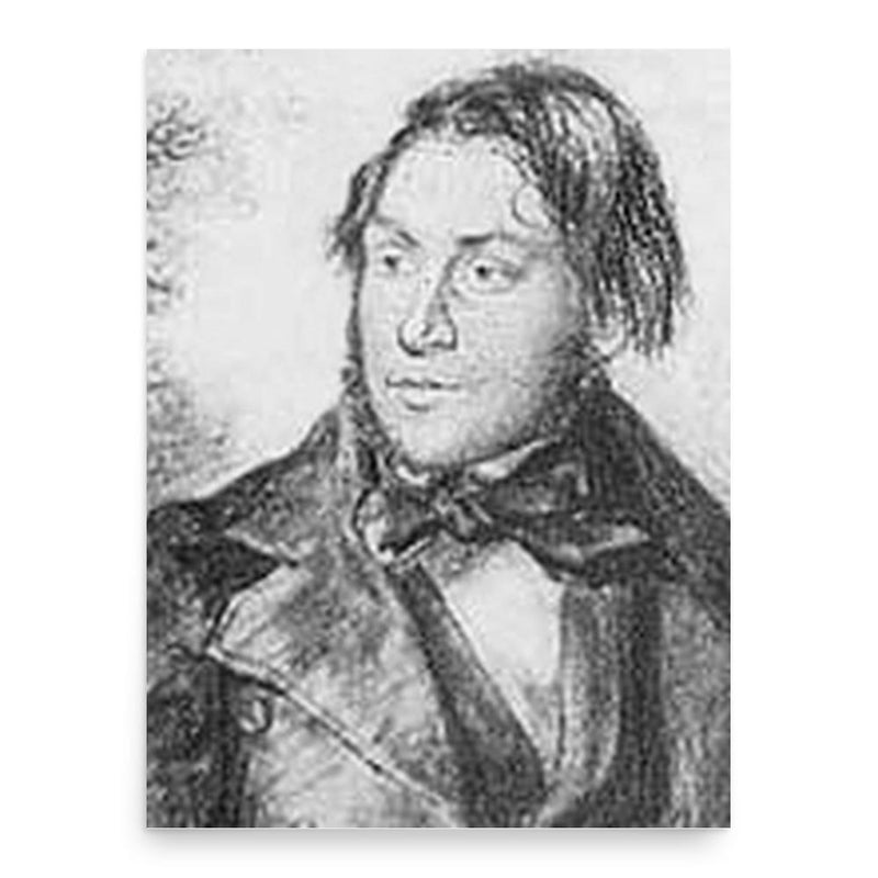 Andrew Nicholl poster print, in size 18x24 inches.