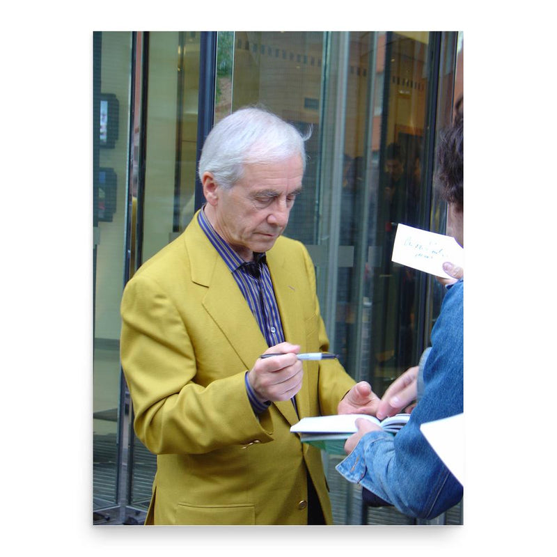 Andrew Sachs poster print, in size 18x24 inches.