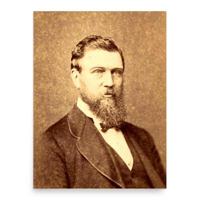 Andrew Sexton Gray poster print, in size 18x24 inches.