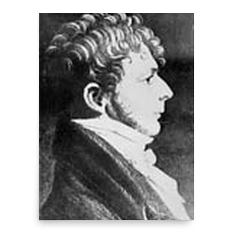 Andrew Sterett poster print, in size 18x24 inches.