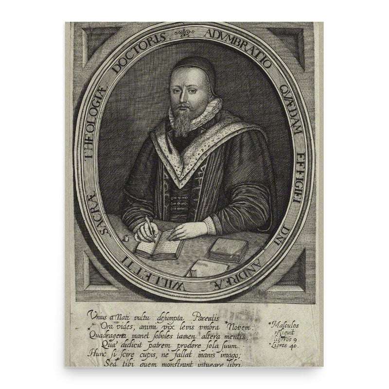 Andrew Willet poster print, in size 18x24 inches.