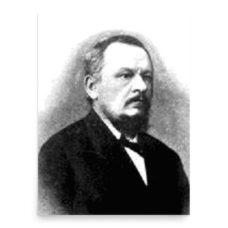 Andrey Dostoevsky poster print, in size 18x24 inches.