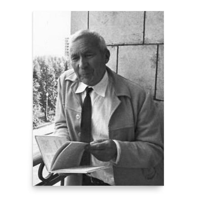 Andrey Kolmogorov poster print, in size 18x24 inches.