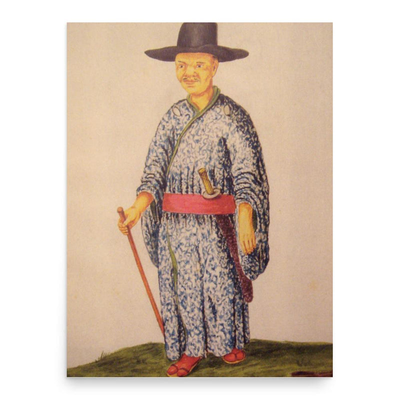 Andries Beeckman poster print, in size 18x24 inches.