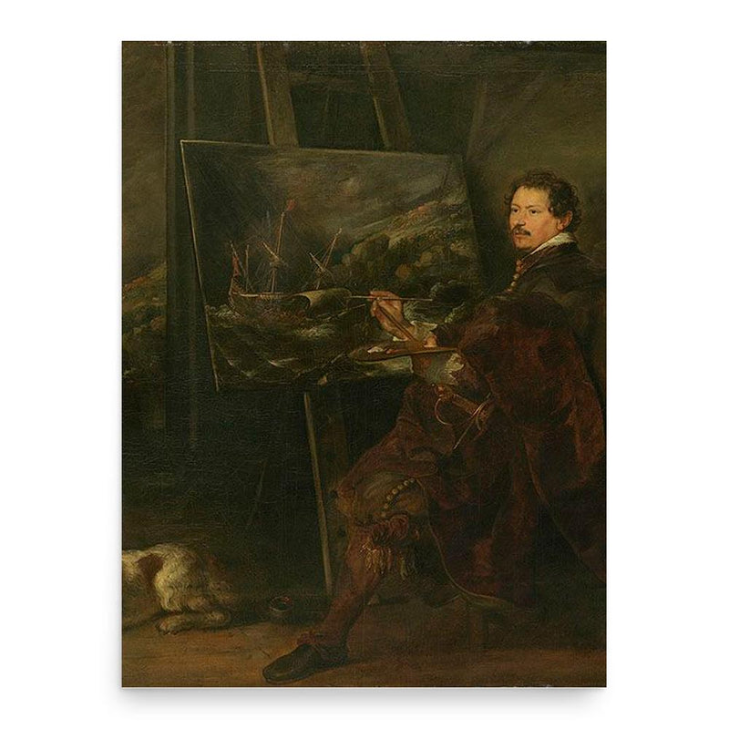 Andries van Eertvelt poster print, in size 18x24 inches.