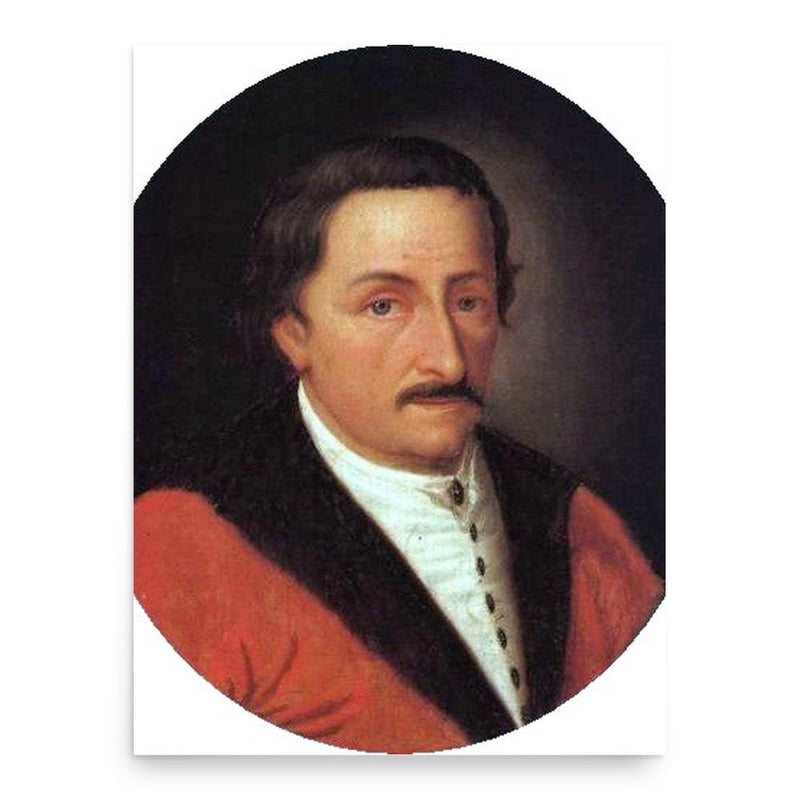 Andrzej Maksymilian Fredro poster print, in size 18x24 inches.