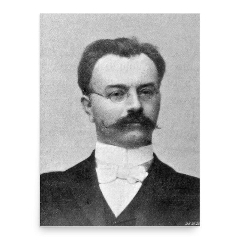 Andrzej Niemojewski poster print, in size 18x24 inches.