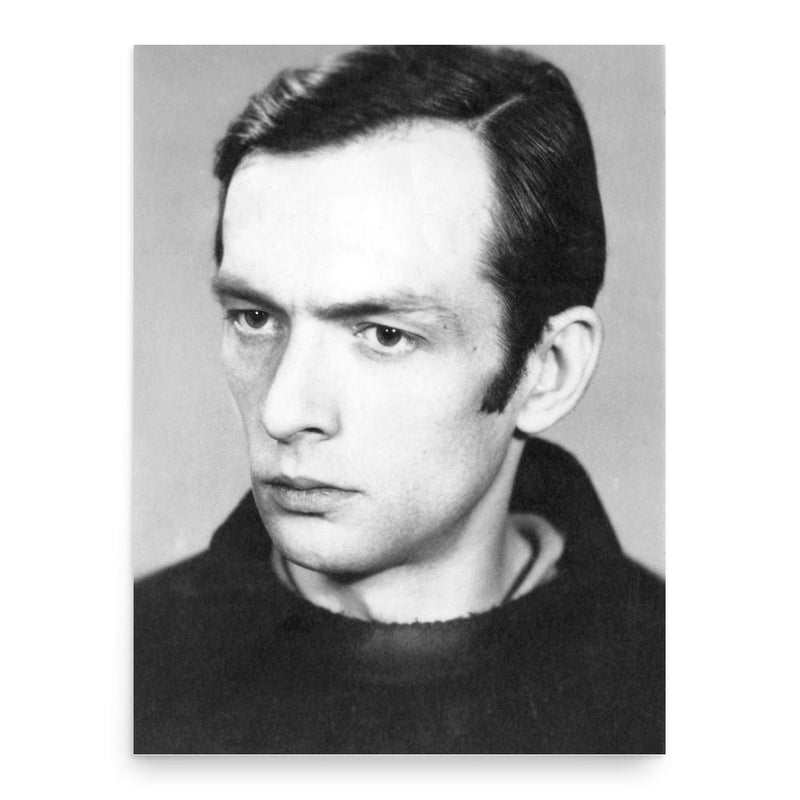 Andrzej Trybulec poster print, in size 18x24 inches.