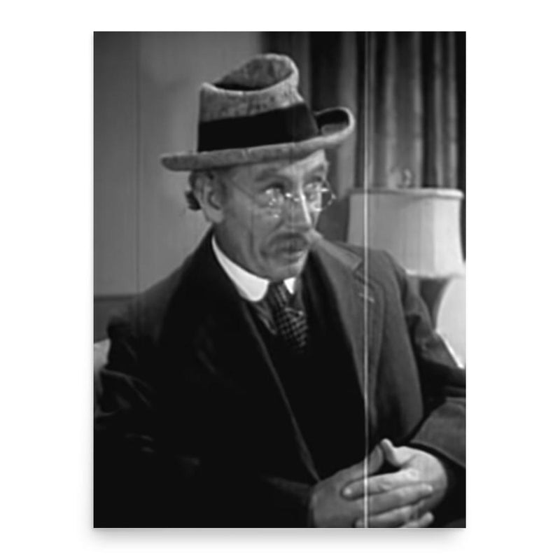 Andy Clyde poster print, in size 18x24 inches.