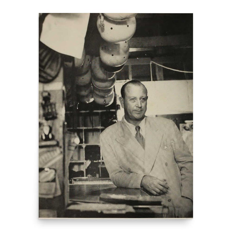 Andy Gustafson poster print, in size 18x24 inches.