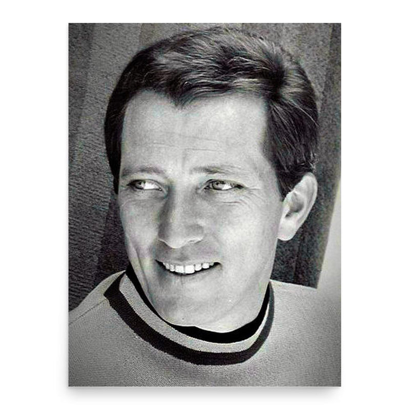 Andy Williams poster print, in size 18x24 inches.