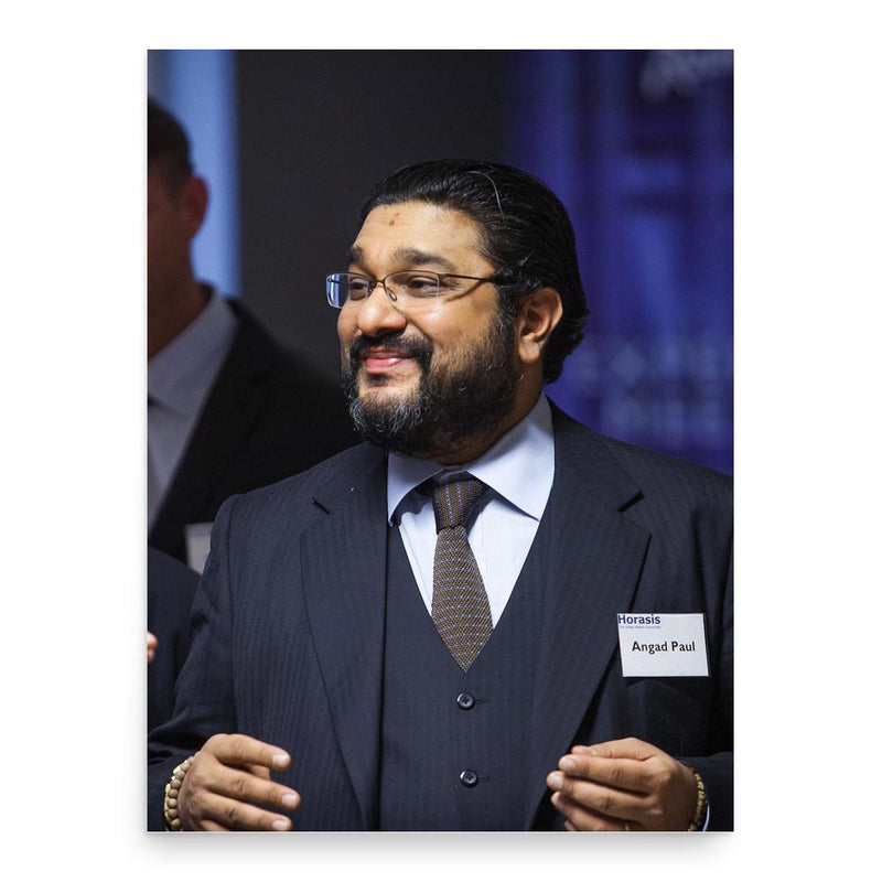 Angad Paul poster print, in size 18x24 inches.