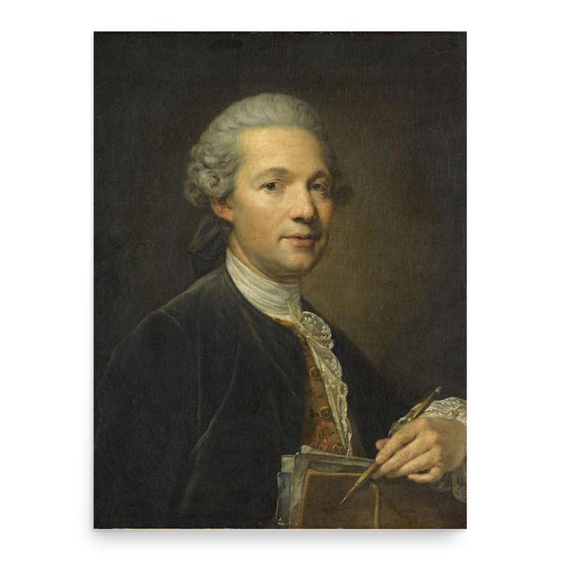 Ange-Jacques Gabriel poster print, in size 18x24 inches.