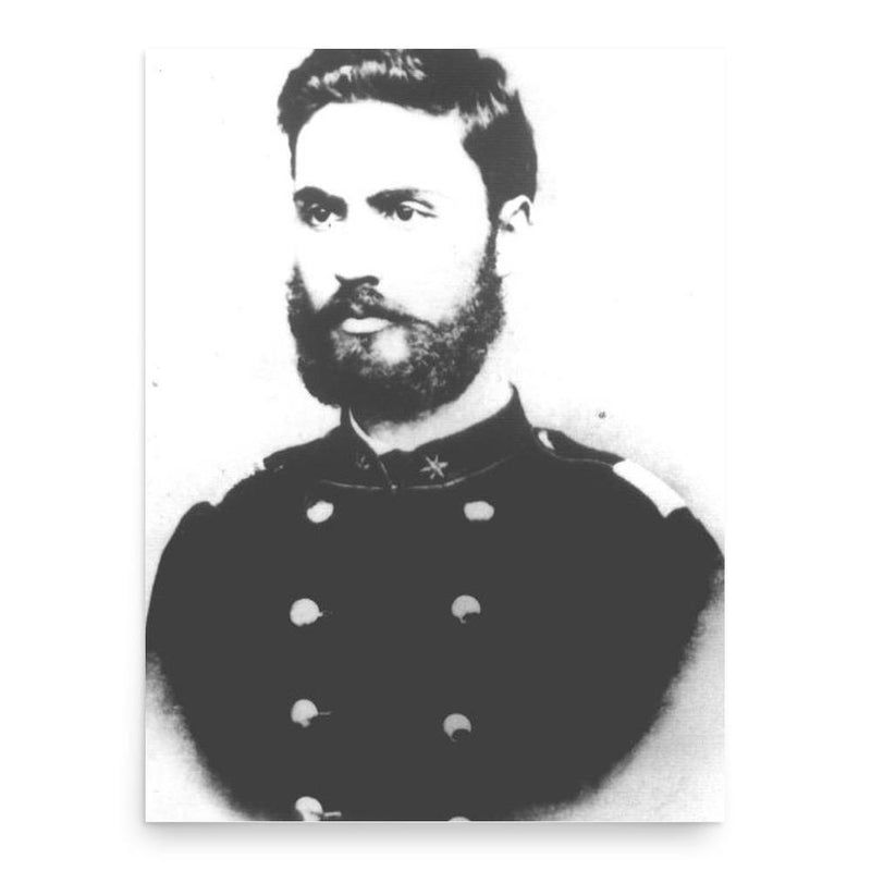 Angel Kanchev poster print, in size 18x24 inches.