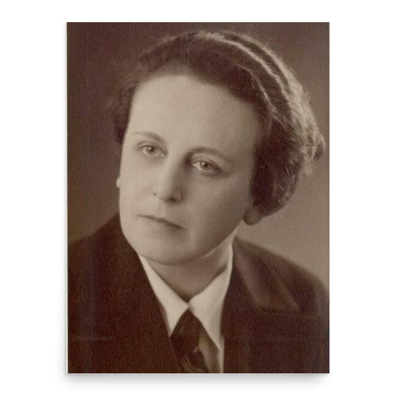 Angela Vode poster print, in size 18x24 inches.