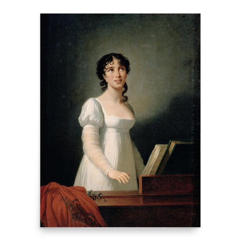 Angelica Catalani poster print, in size 18x24 inches.