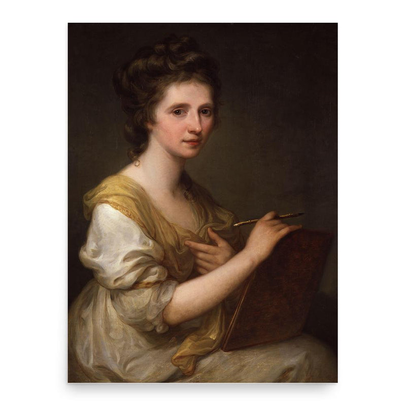 Angelica Kauffman poster print, in size 18x24 inches.
