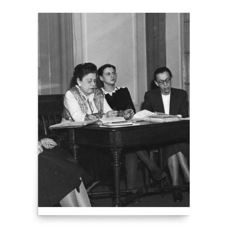 Angelika Hurwicz poster print, in size 18x24 inches.