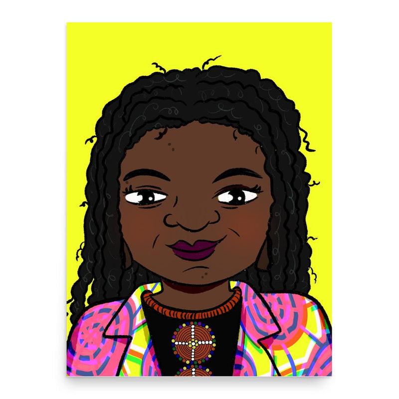 Angeline Murimirwa poster print, in size 18x24 inches.