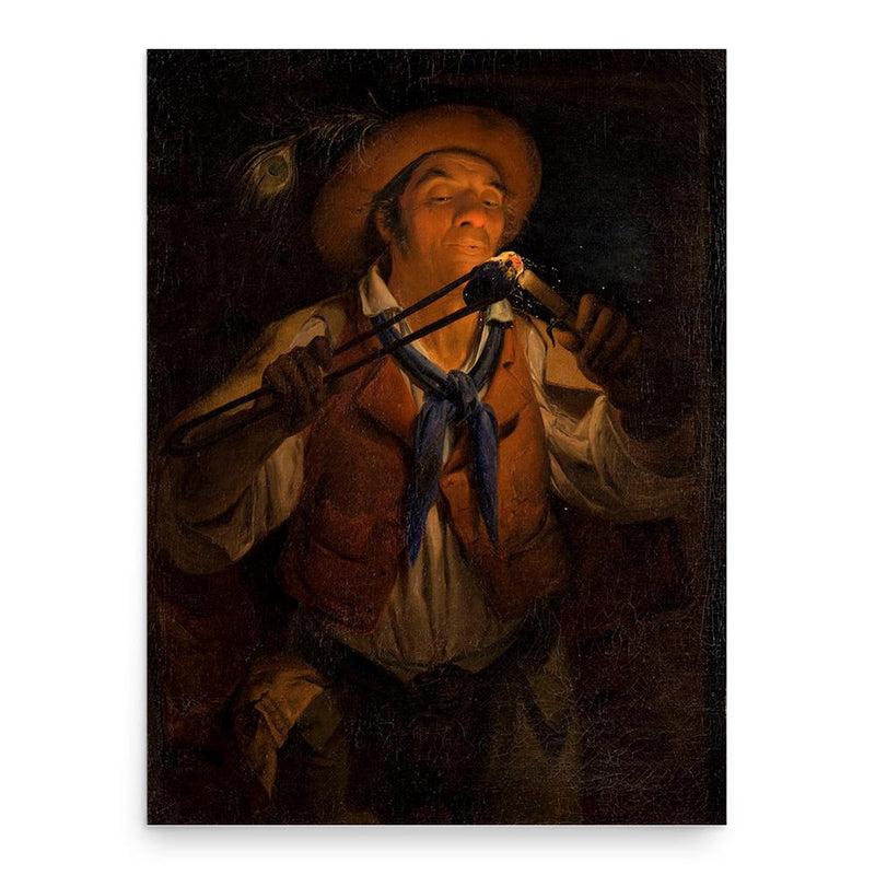 Angelo Inganni poster print, in size 18x24 inches.